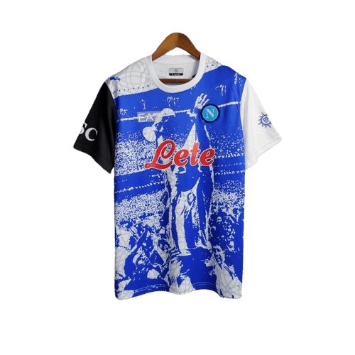 2023/2024 Napoli Blue "Maradona" Lete Special Edition kit - Fan version