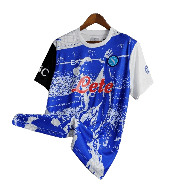 2023/2024 Napoli Blue "Maradona" Lete Special Edition kit - Fan version