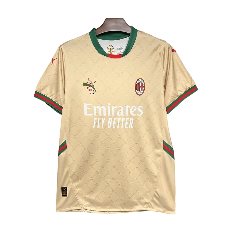 AC Milan Gucci Jersey Golden 125th Anniversary Limited