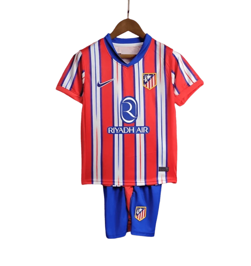 2024/2025 Atletico Madrid Youth Jersey – Home Kids Jersey