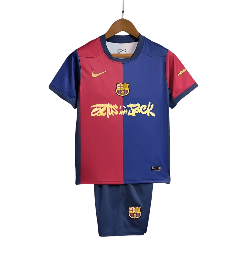 2024/2025 Barcelona Youth Travis Limited Edition Jersey