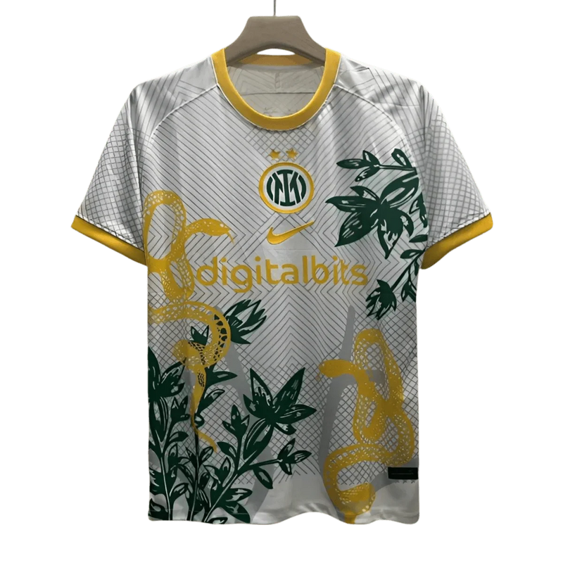 2024/2025 Inter Milan White Digitalbits Special Kit - Fan Version