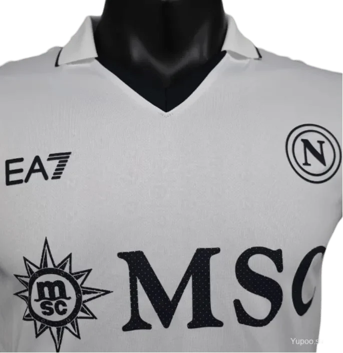 Napoli Away Jersey 2024/25 White Player Version