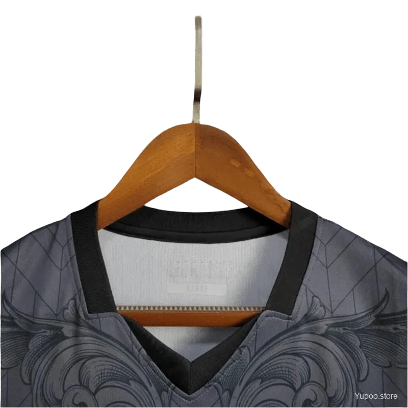 Napoli Third Jersey 2024/25 Black Fan Version Samurai
