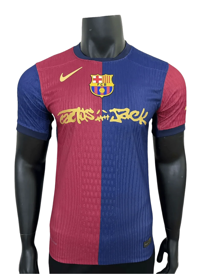 2025 Barcelona X Travis Home Special Jersey -  Player Version