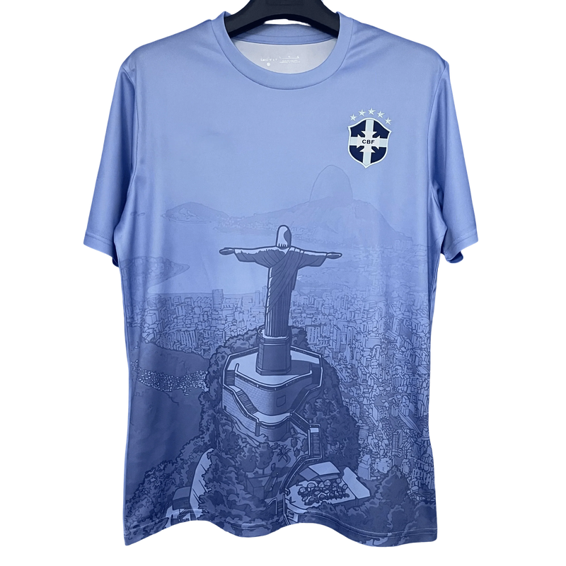 2025/2026 Brazil Blue Jesus Limited Edition Jersey - Fan version