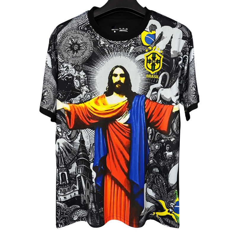 2025/2026 Brazil Sacred Jesus Victory Limited Edition Jersey - Fan version