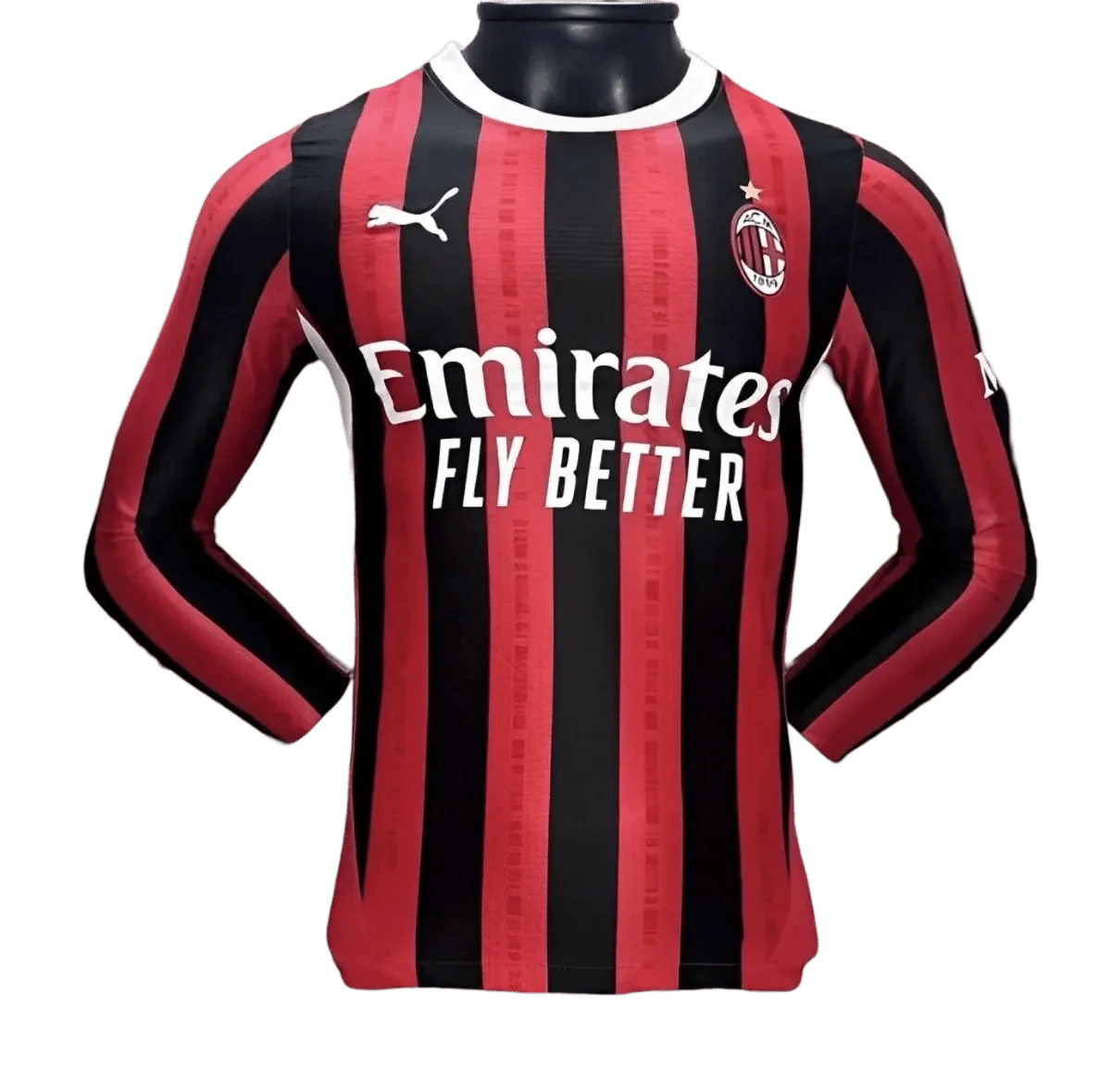 24/25 A.C Milan Long Sleeves Home kit | Cantera