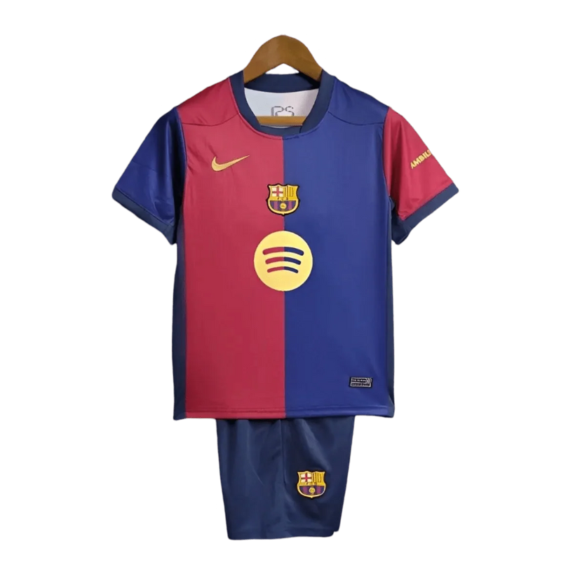 2024/2025 Kids Barcelona Home 125th Anniversary Jersey