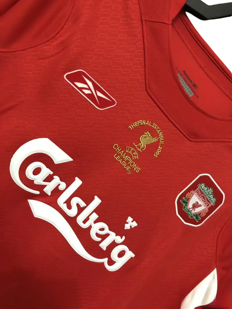 Liverpool FC 2004/2005 Champions League Final - Retro Home Jersey