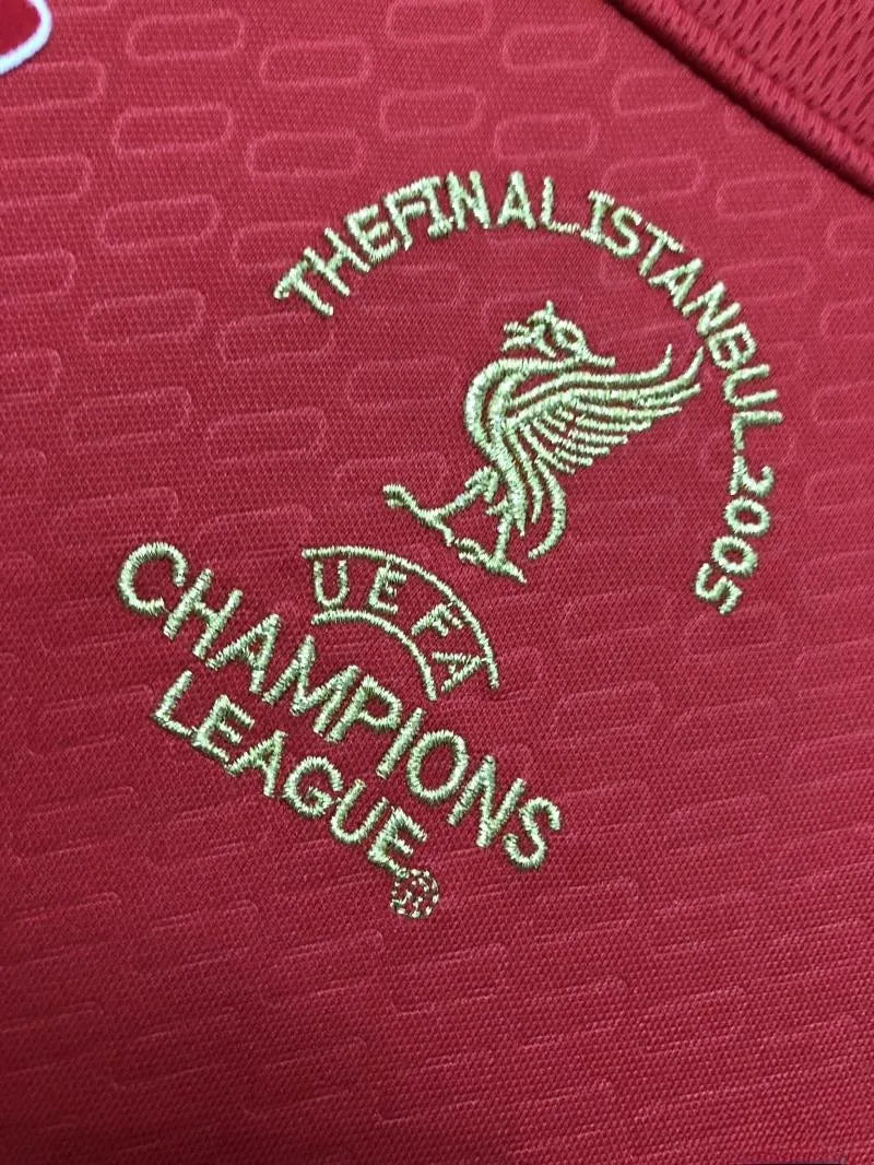 Liverpool FC 2004/2005 Champions League Final - Retro Home Jersey