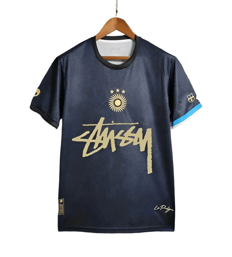 Argentina x Stussy Soccer Jersey - 2024 Limited Edition Jersey - Fan Version