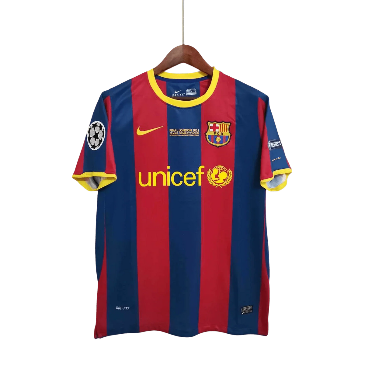 Barcelona 2010/11 jersey - Retro jersey Home Fan Version