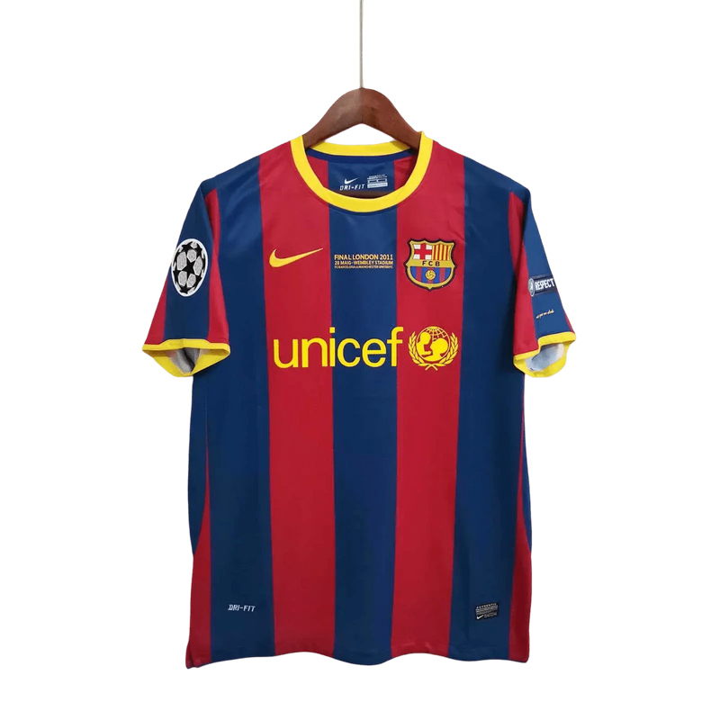 Barcelona 2010/11 jersey - Retro jersey Home Fan Version
