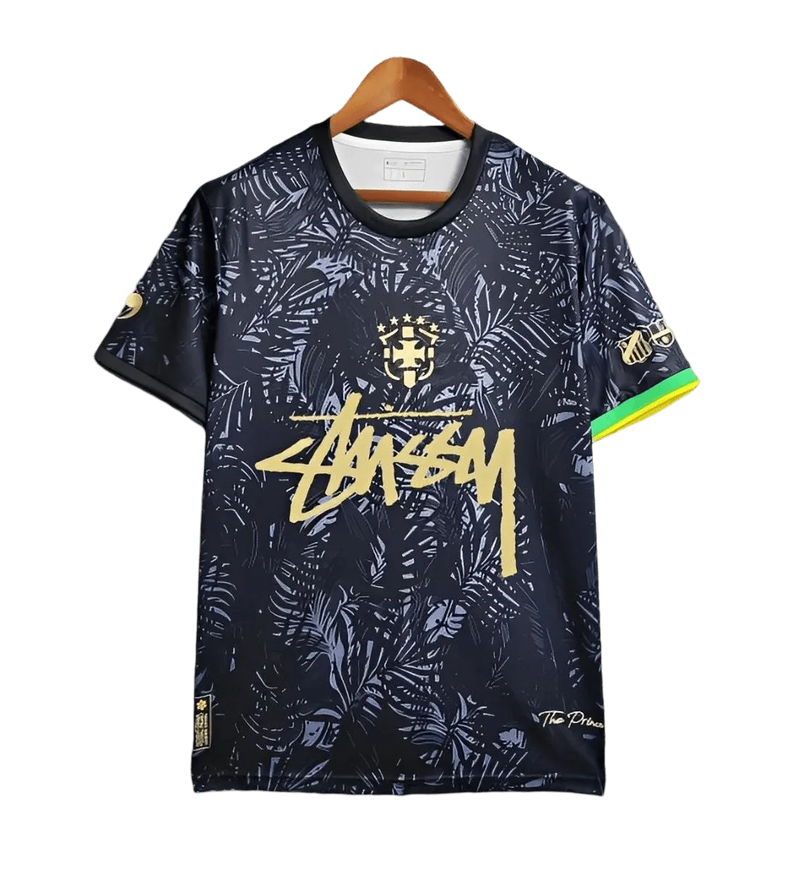 Brazil x Stussy Soccer Jersey - 2024 Limited Edition Jersey - Fan Version