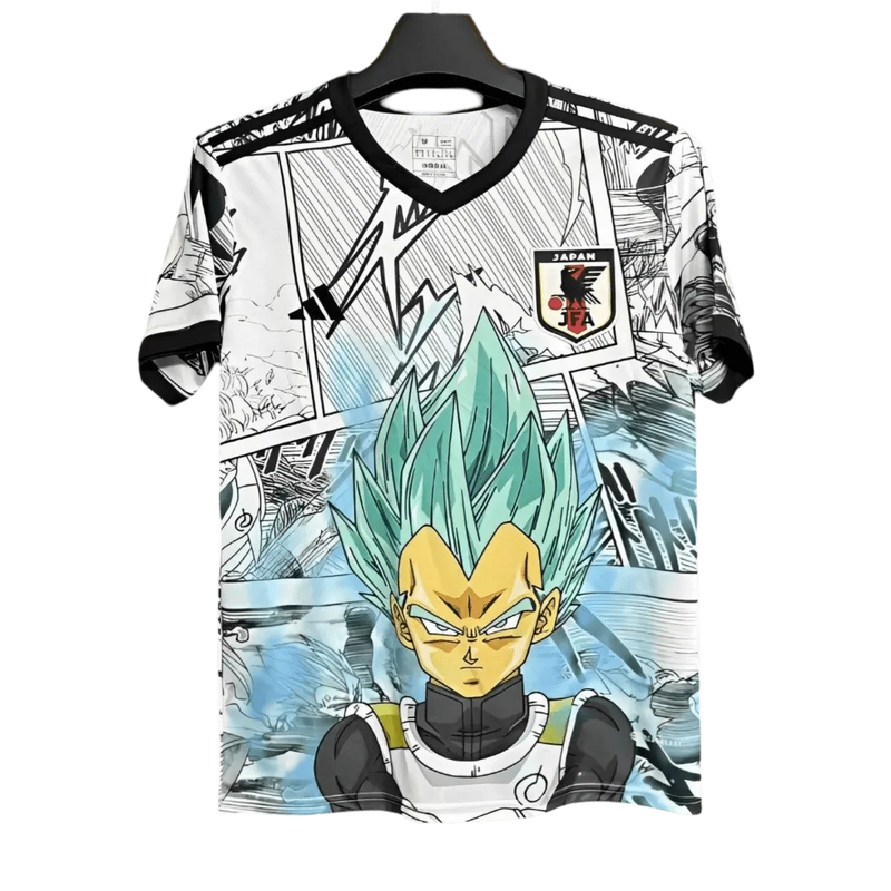 Japan Dragon Ball Jersey Blue Vegeta Fan Version - Japan Anime Jersey
