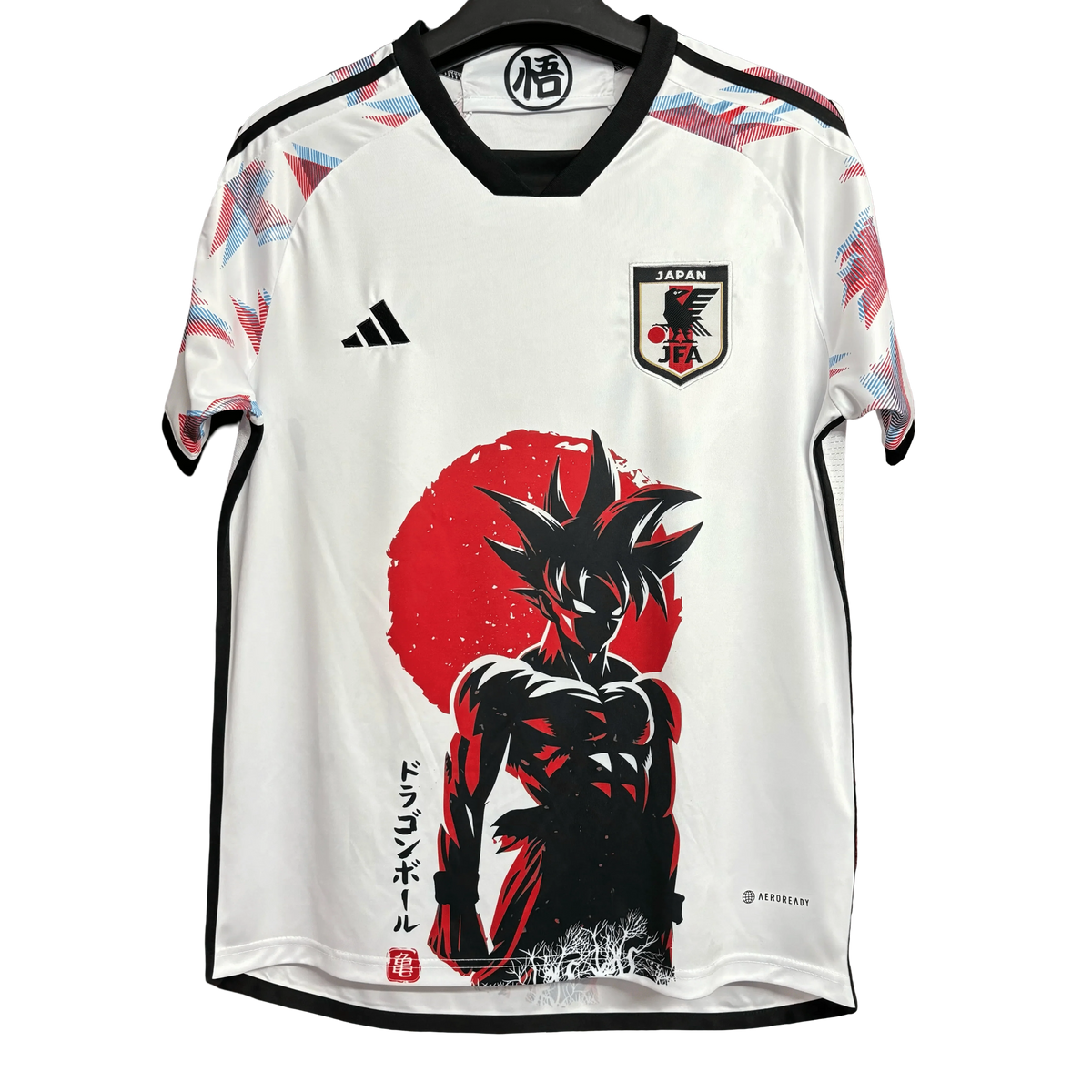 Japan Goku Rising Spirit White Jersey