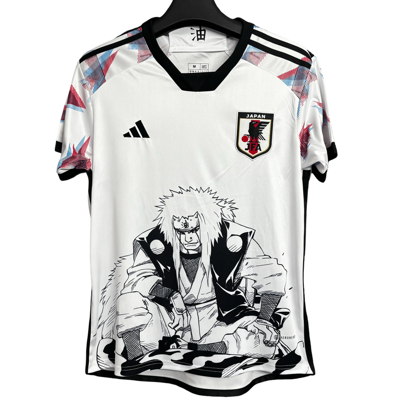 Japan Jiraiya White Jersey