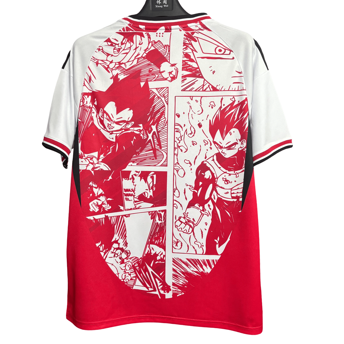 Japan Manga Vegeta Red Jersey