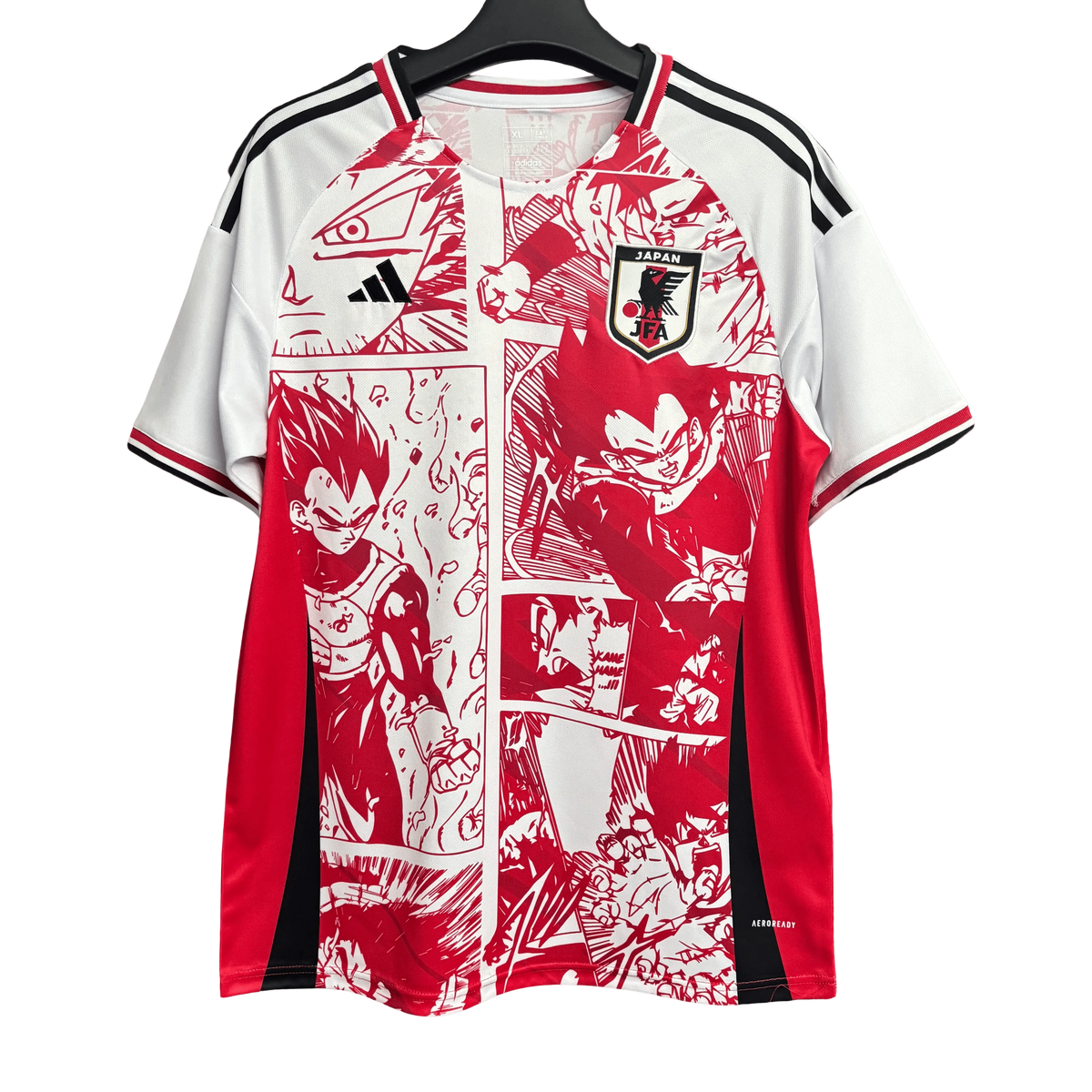 Japan Manga Vegeta Red Jersey