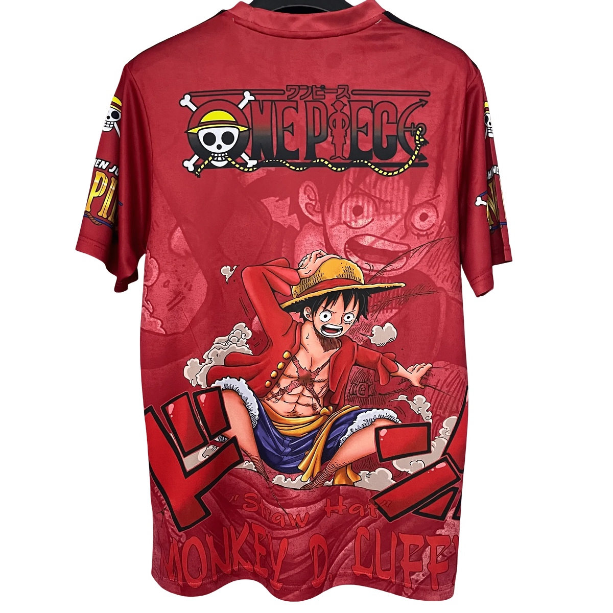 Japan Monkey D. Luffy Red Jersey