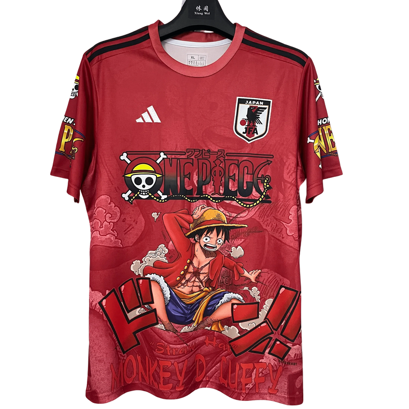 Japan Monkey D. Luffy Red Jersey
