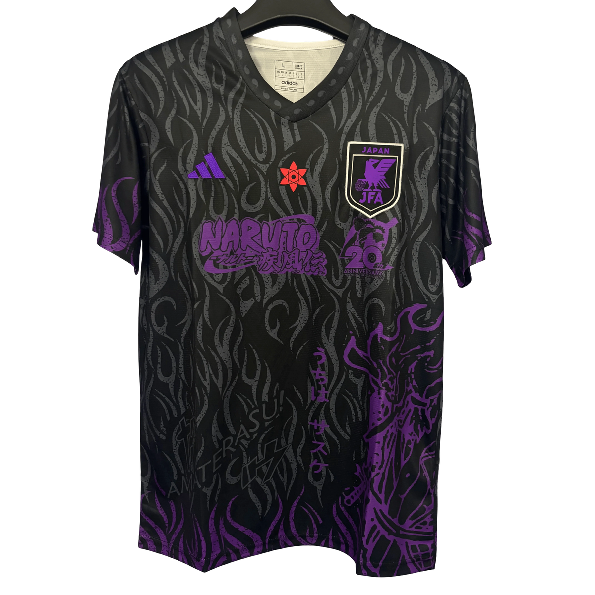 Japan Naruto Black Flames Jersey