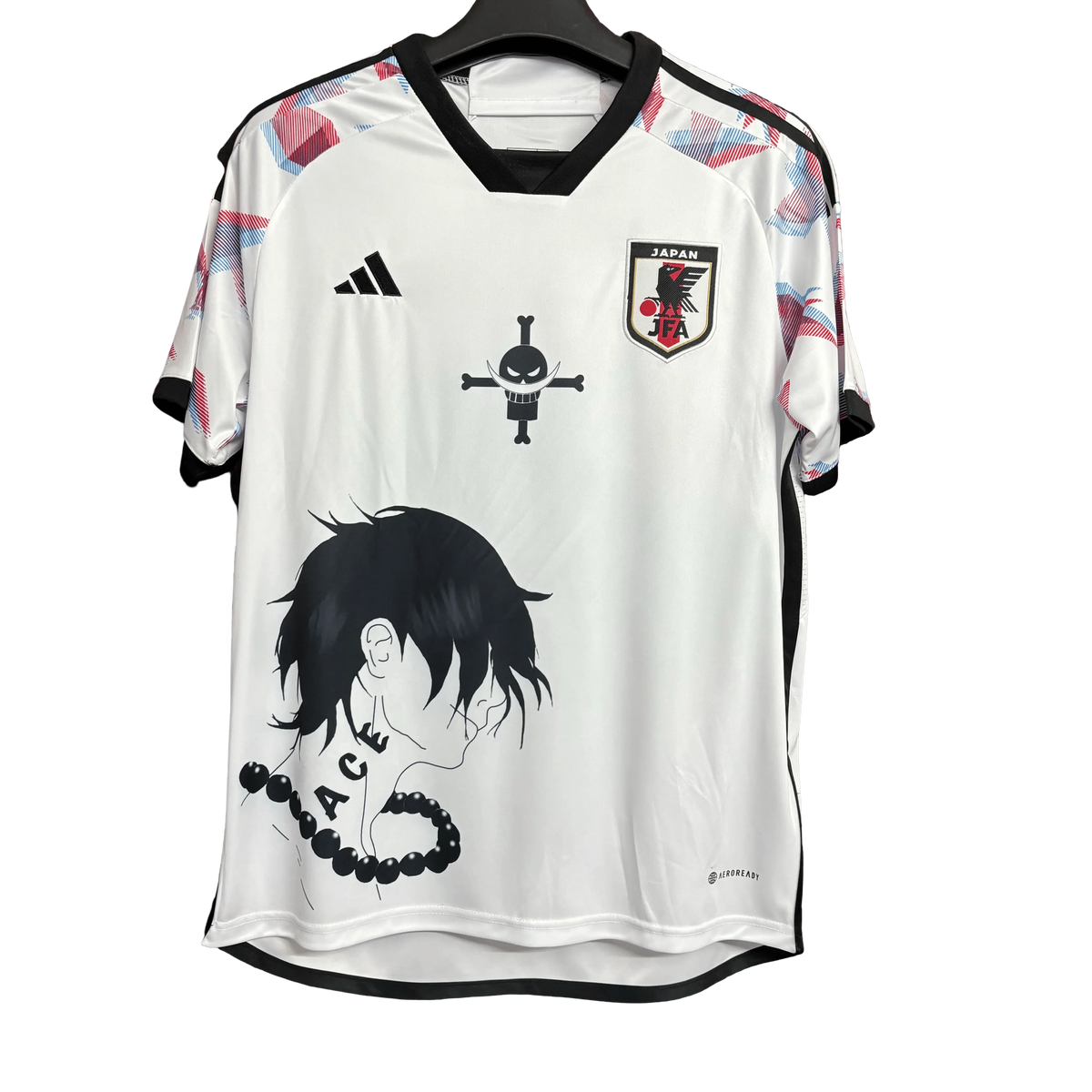 Japan Portgas D. Ace White Jersey