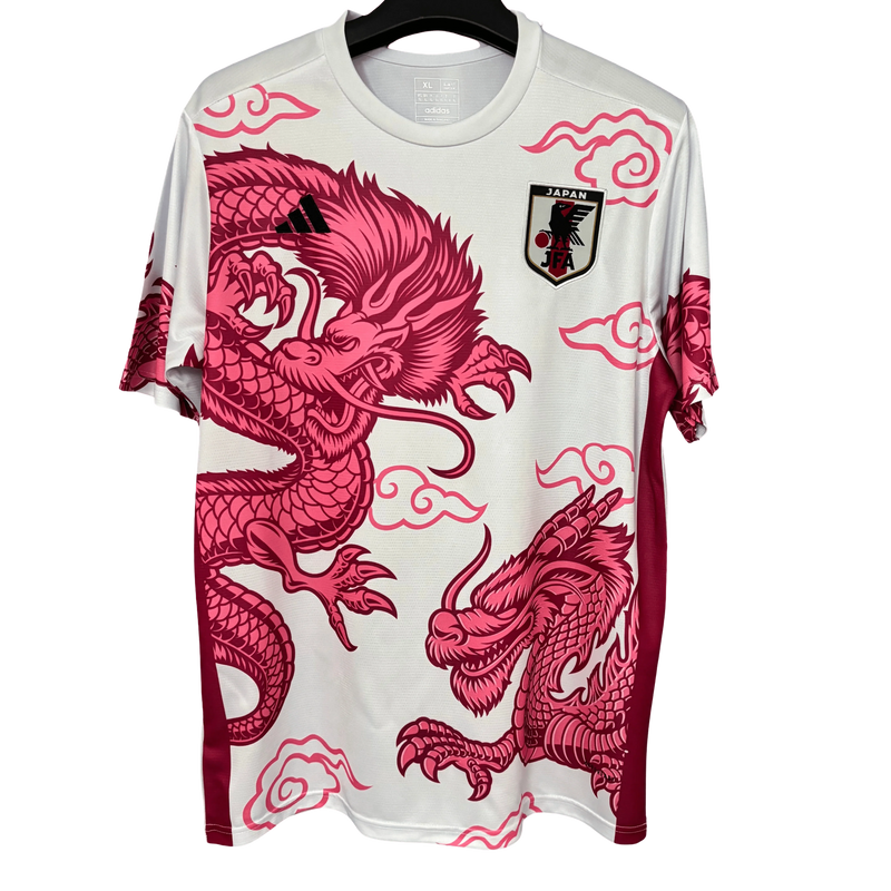 Japan Red Chinese Dragon Jersey