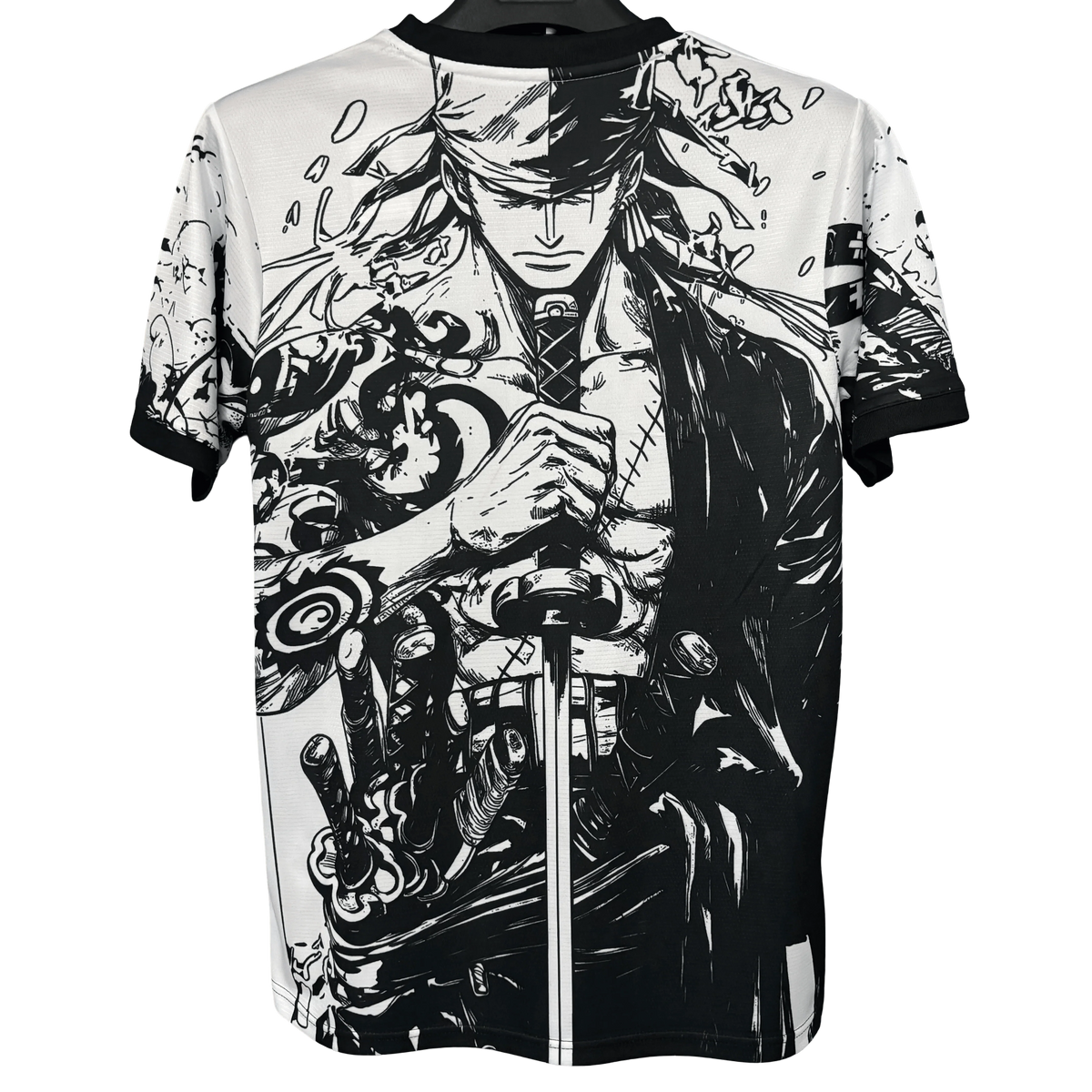 Japan Roronoa Zoro White and Black Jersey