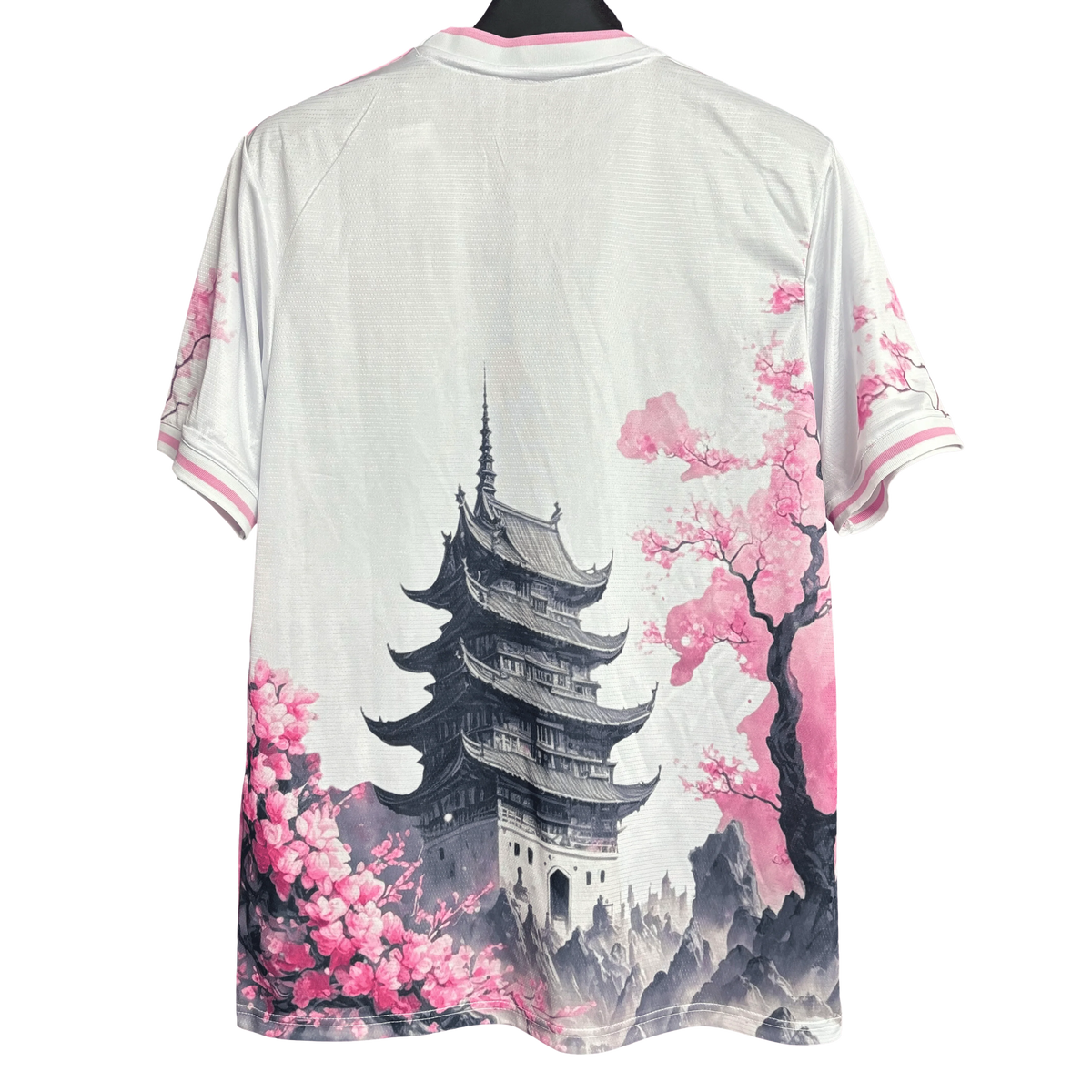 Japan Sakura Dragon White & Pink Jersey