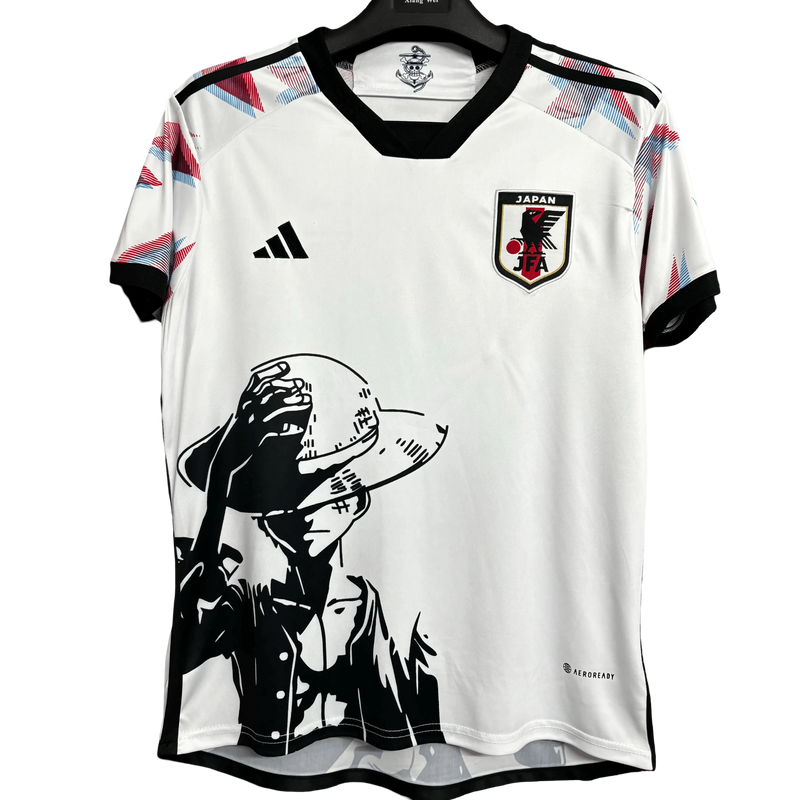 Japan Straw Hat Luffy White Jersey