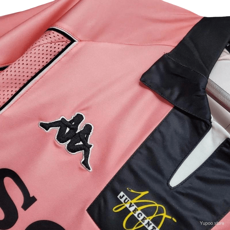 Juventus 1997/1998 Pink Jersey - Retro Jersey Away Fan Version