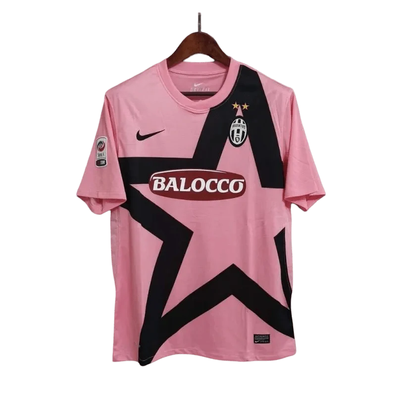 Juventus Pink Jersey 2011/2012  - Retro Jersey Away Fan Version