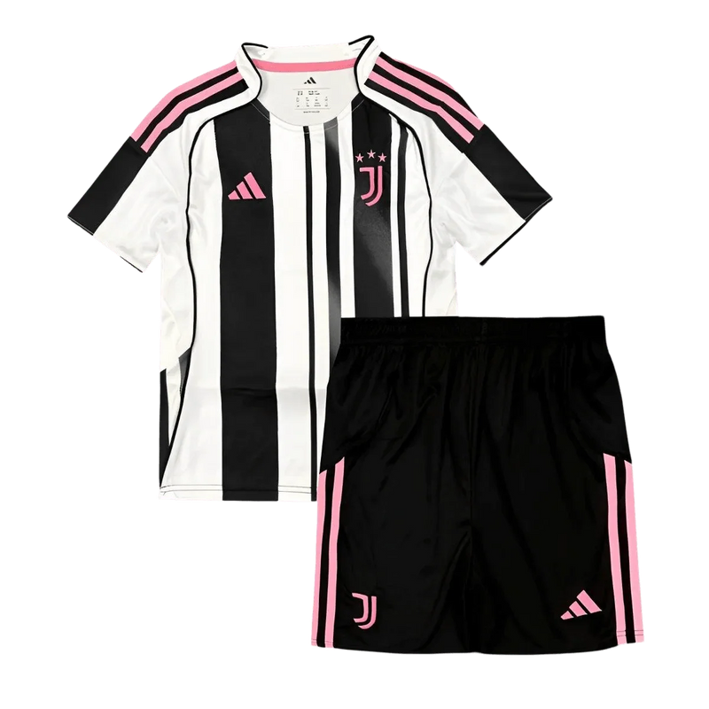 Juventus Kids Kit - 2025/2026 Home jersey
