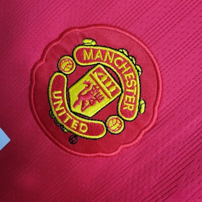 Manchester United 2007 kit - Retro Jersey Home Fan Version