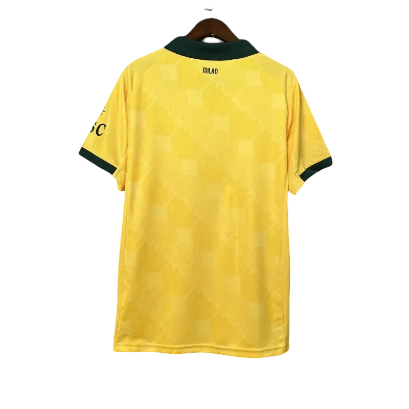 AC Milan Third Kit 2025 Yellow Fan version