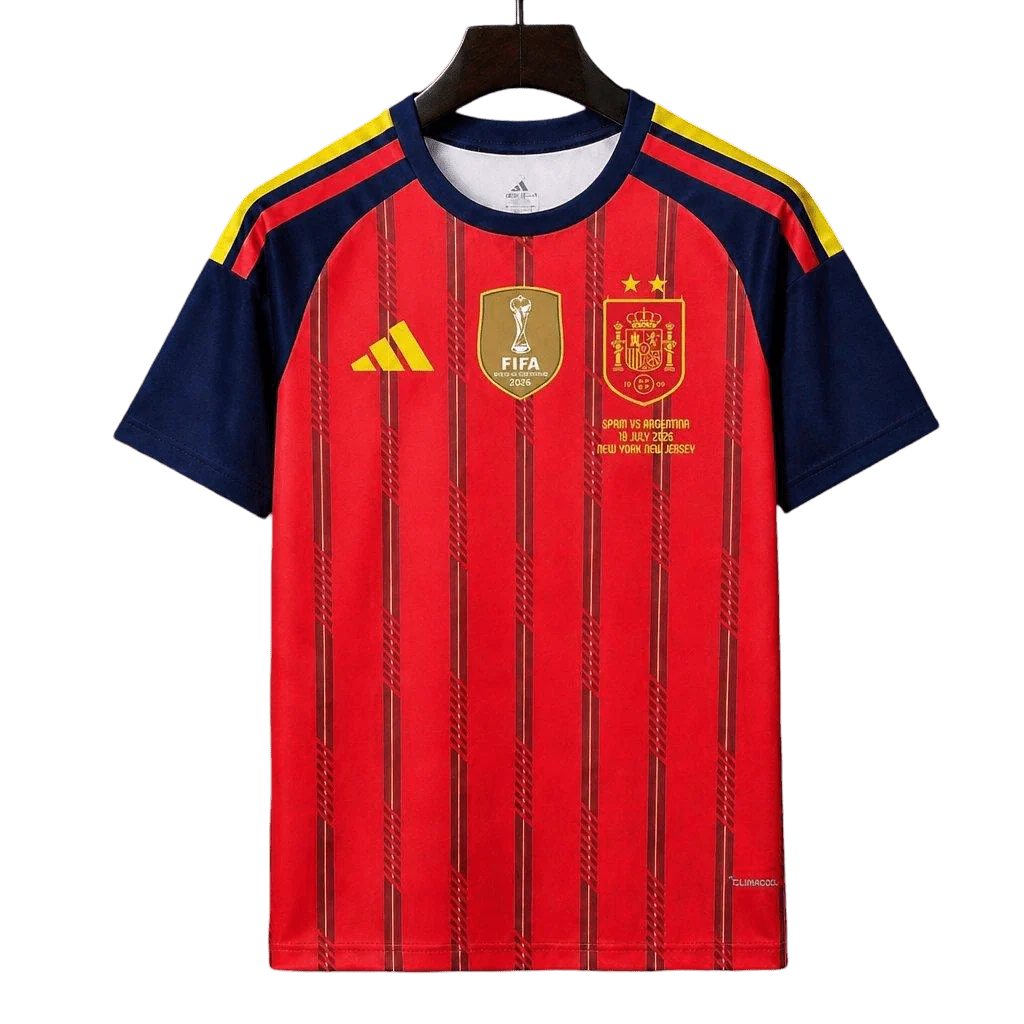 Spain 2026 World Cup Champions Home Football Kit