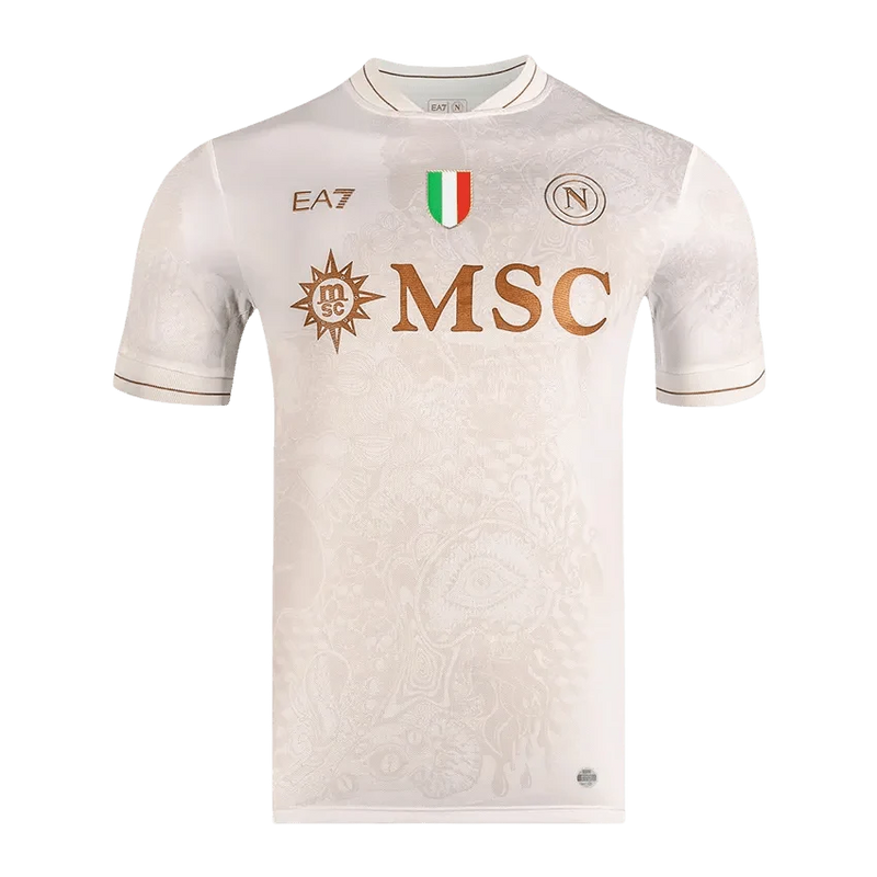 Napoli Jersey Away Fan Version 2025/26 Sand