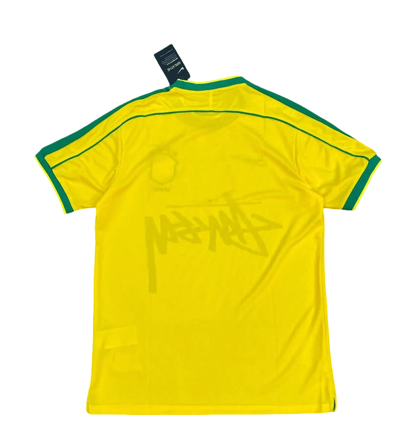 Stussy football jersey - 1998 Brazil Home Limited Edition Jersey Fan Version