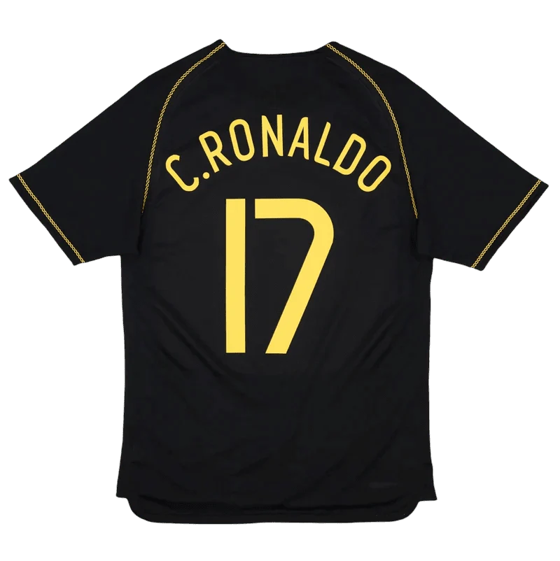 Stussy football jersey - Portugal Black Ronaldo Limited Edition Jersey Fan Version
